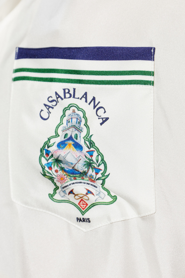 Casablanca Silk shirt with pocket | Men's | Vitkac